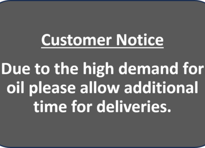 Customer Notice